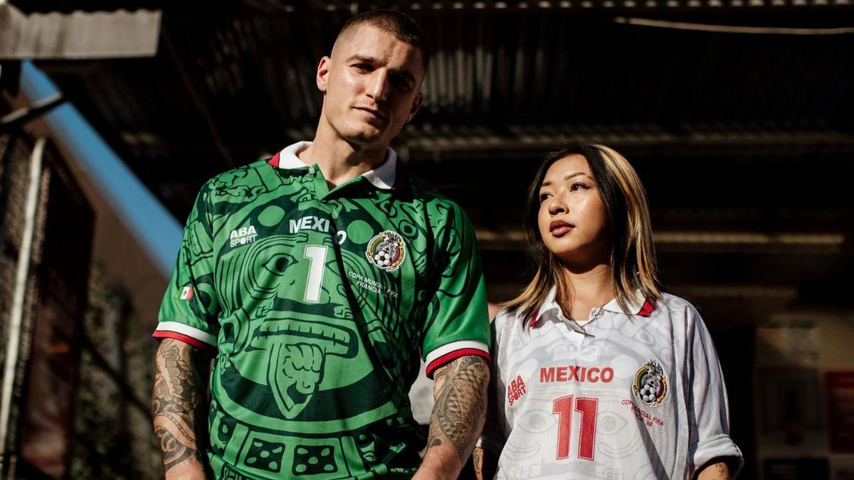Anuncian relanzamiento de la playera de México en Francia 98: detalles México