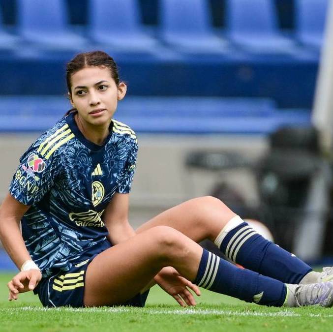 Montserrat Saldívar colaboró con uno de los goles del América (Imago7)