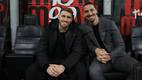 Zlatan Ibrahimovic y Santi Gimenez (AC Milan)