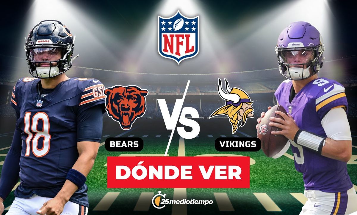 Bears vs Vikings: NFL Week 1 Time & TV Channel 2025