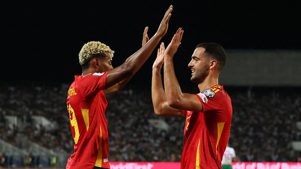 Lamine Yamal colaboró en el tercer gol del equipo. (Foto: Reuters)