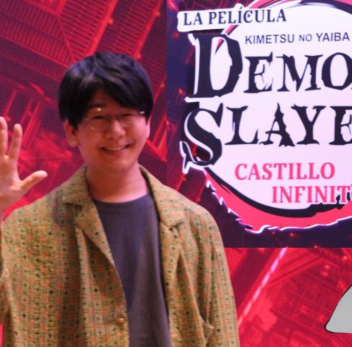 Mexicanos reciben a Natsuki Hanae, la voz de Tanjiro, en premier de 'Demon Slayer: Castillo Infinito' | Foto: Fátima Vázquez