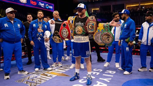 Saúl Canelo es campeón indiscutido (X: @Canelo)