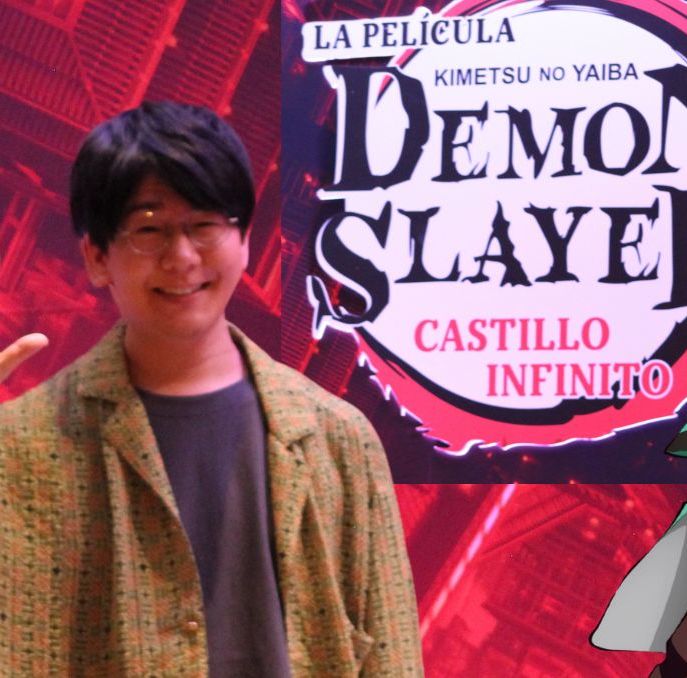 Mexicanos reciben a Natsuki Hanae, la voz de Tanjiro, en premier de 'Demon Slayer: Castillo Infinito' | Foto: Fátima Vázquez
