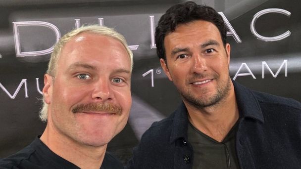 Checo Pérez y Bottas: su último choque antes de unirse en Cadillac F1. Foto: @Cadillac_f1