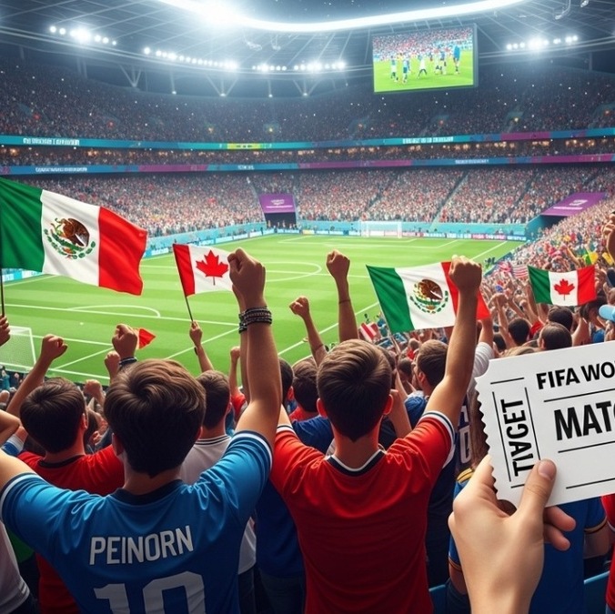 ¿Cómo comprar boletos para el Mundial 2026? (FOTO: IA mediotiempo)