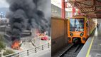 Explosión en Santa Martha Acatitla provoca cierre de estaciones del Metro CDMX