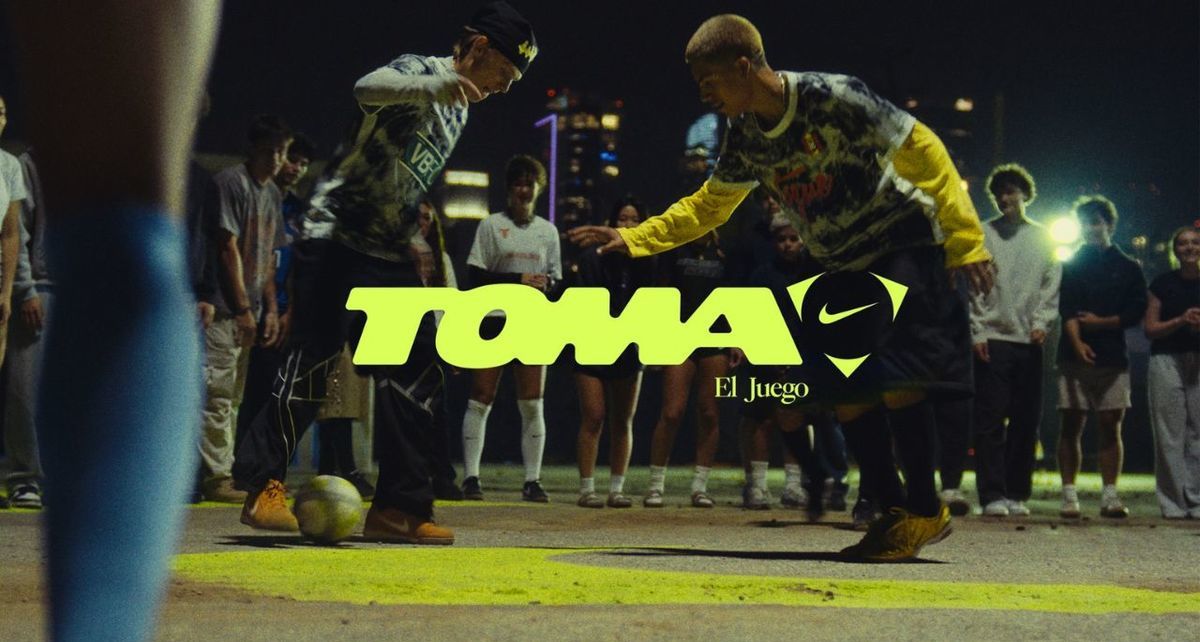 Nike Toma El Juego , una plataforma de futbol callejero (Nike)