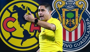 Óscar Mejía será el árbitro para el Clásico Nacional del AP2025 (Imago7)