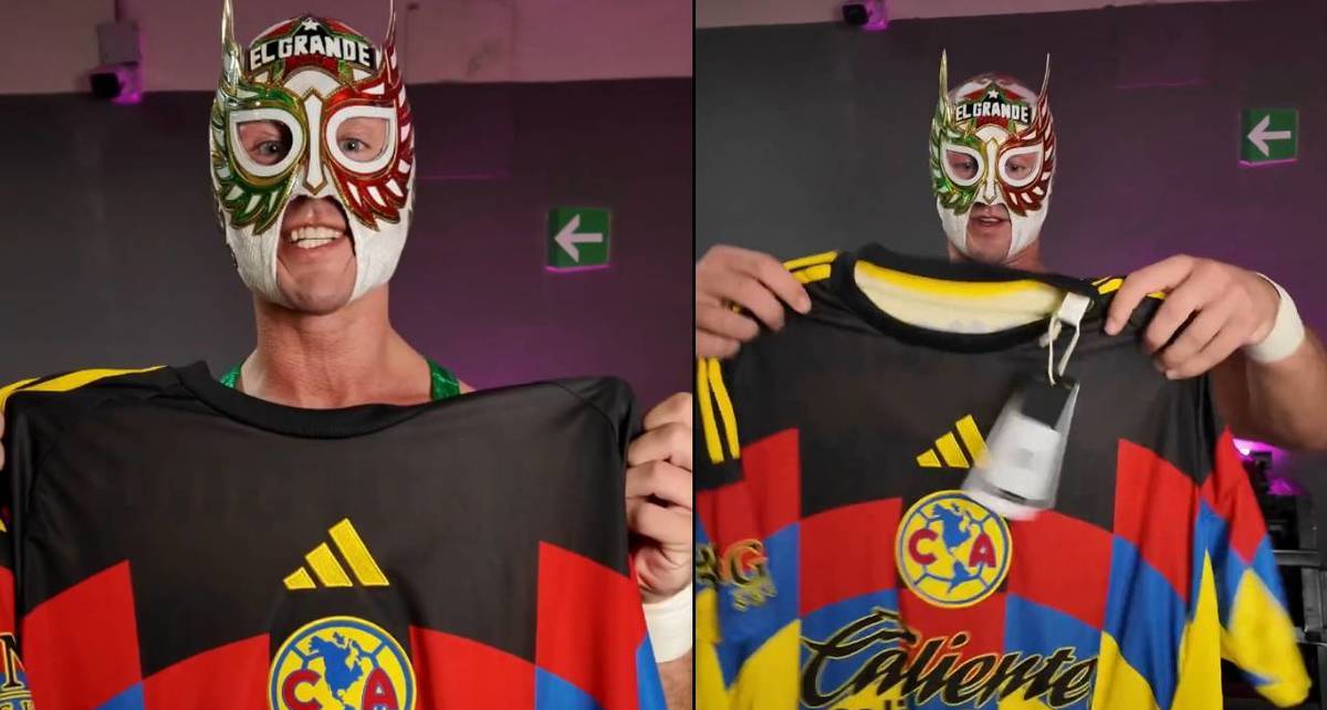 América le manda playera al Grande Americano / Captura de pantalla