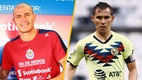 Chatón Enríquez y Paul Aguilar, exjugadores de Chivas y América, respectivamente (Imago7)