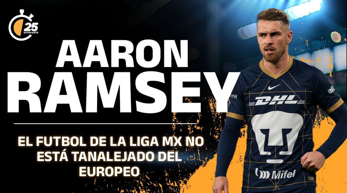 El futbol de la Liga MX no está tan alejado del Europeo: Aaron Ramsey