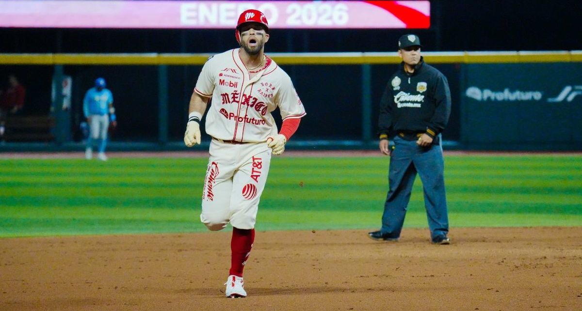 José Marmolejos hizo el primer cuadrangular de la Serie del Rey 2025 (Imago7)