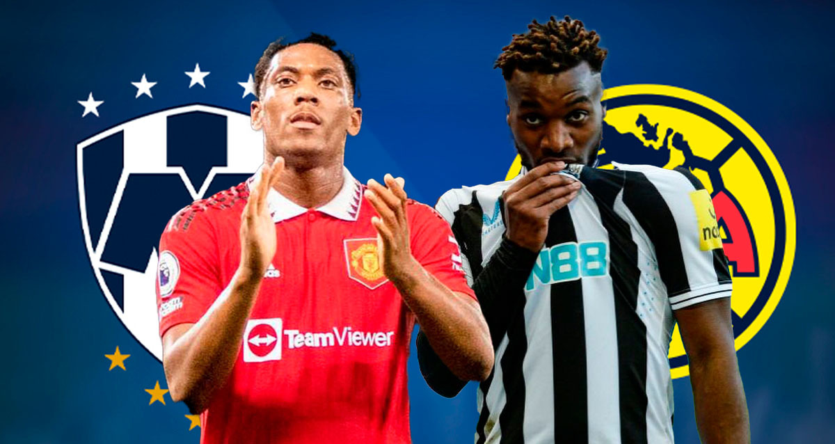 Martial y Saint-Maximin llegaron a Rayados y América, respectivamente.