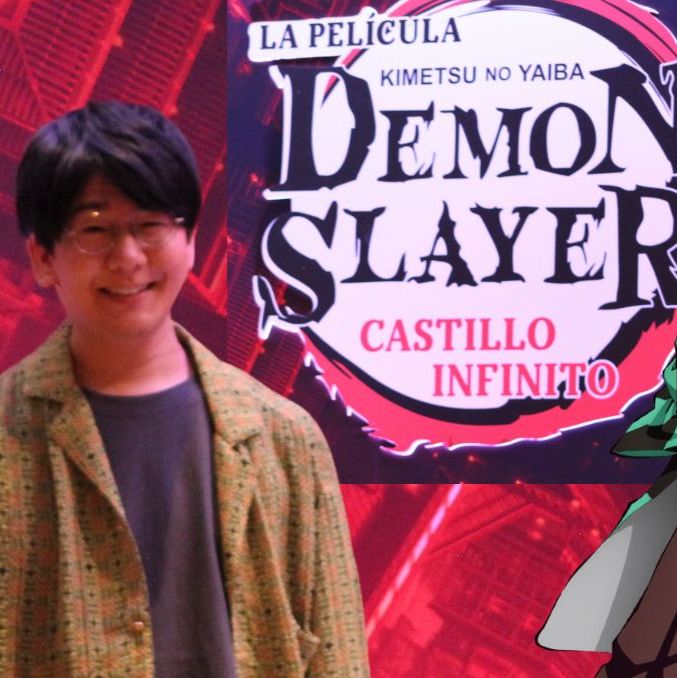 Mexicanos reciben a Natsuki Hanae, la voz de Tanjiro, en premier de 'Demon Slayer: Castillo Infinito' | Foto: Fátima Vázquez