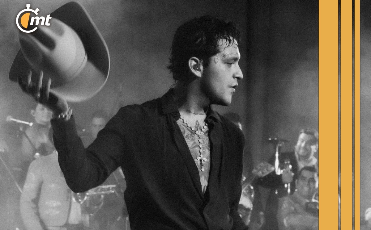 Cristian Nodal en concierto (Foto: Especial)