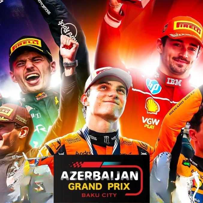 Fórmula 1 2025: todo sobre el GP de Azerbaiyán y horarios de transmisión. Foto: @F1
