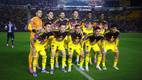 Jugadores de América, antes de un partido de Liga MX