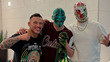 Mr. Iguana y 'Lazy Boy' Rodríguez lucharon en Las Vegas. (Foto: Instagram @elmr.iguana)