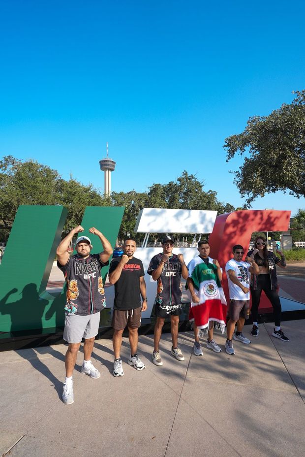 Esta noche de UFC será dedicada al público mexicano, en honor a las fechas patrias. Foto:@UFC