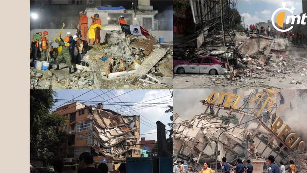 Temblor en la CDMX 2017 y 1985