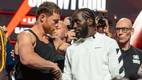 Terence Crawford y Canelo se dan la mano (@RiyadhSeason)