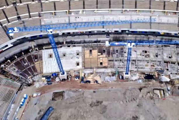 Tribunas del Estadio Banorte al momento (@MXESTADIOS)