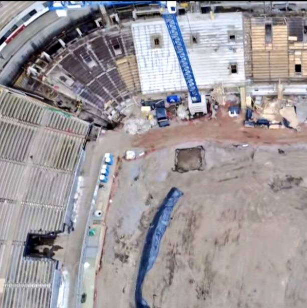 Zona de las nuevas tribunas en el Estadio Banorte (@MXESTADIOS)