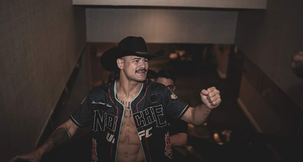 Diego Lopes ya piensa en su combate de UFC el fin de semana (diegolopesmma)