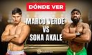 Marco Verde vs Sona Akale EN VIVO.