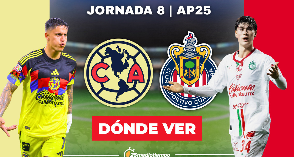 Rivalidades América vs. Chivas Jornada 8 Apertura 2025