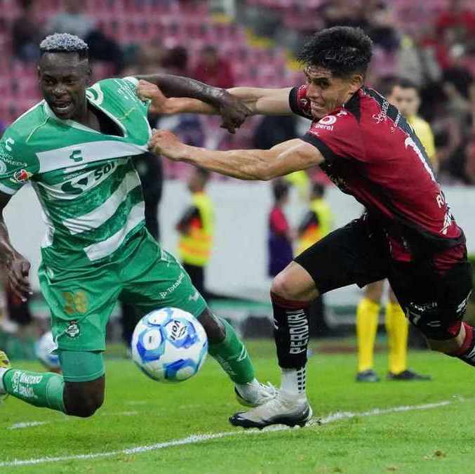 Santos rescató el empate en la casa del Atlas (Imago7)