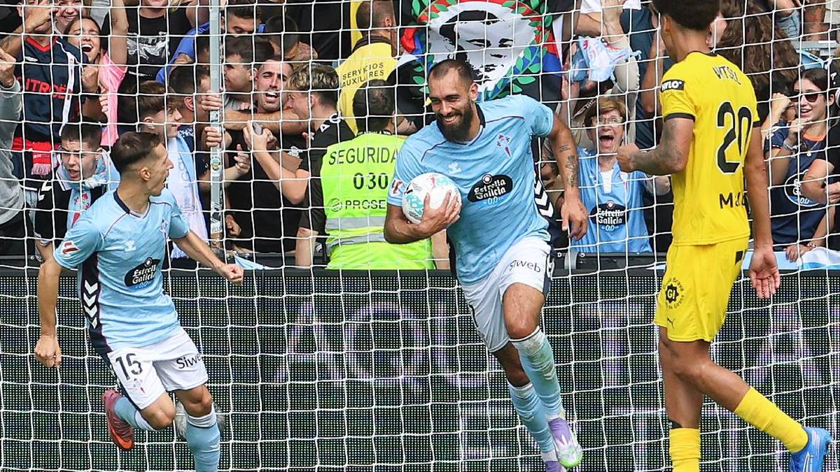 Celta de Vigo rescata el empate con gol de Borja Iglesias / EFE