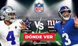 Dallas Cowboys vs New York Giants: horario y dónde ver partido EN VIVO NFL 2025 Semana 2. (FOTO): Especial.