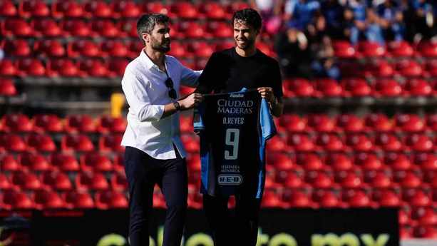 Diego Reyes llegó a ser el nuevo 9 del Querétaro (Imago7)