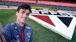 Dinenno en el estadio de Sao Paulo. (Foto: @SaoPauloFC)