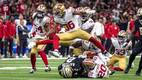49ers salió vivo del Superdome (Reuters)