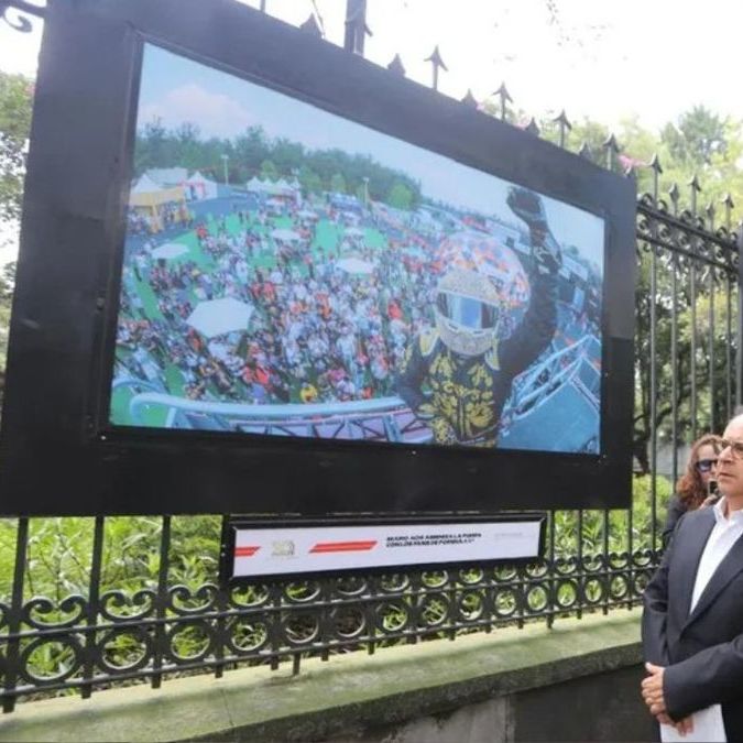 Exposición fotográfica del GP de México (Jorge Carballo)
