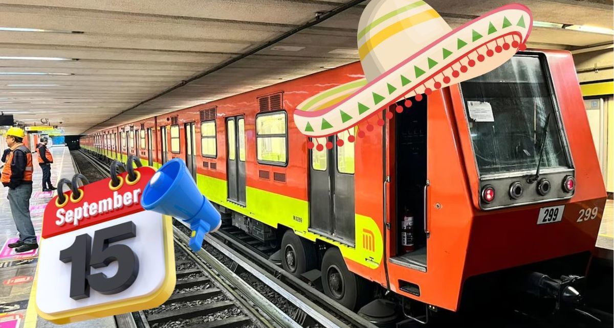 Horarios del Metro y Metrobús para el 15 y 16 de septiembre en CDMX