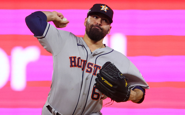 José Urquidy busca volver a la Serie Mundial con Astros. (Foto: AFP)