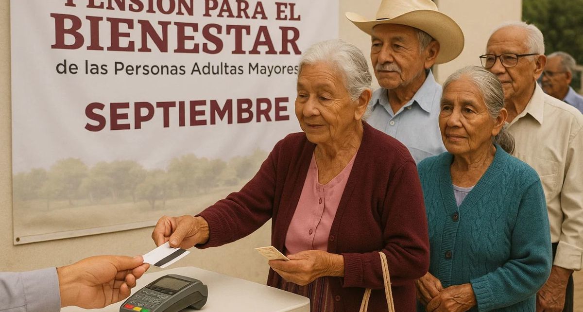 Pensión del Bienestar: Fechas y detalles de pago del 15 al 19 de septiembre | Foto: IA