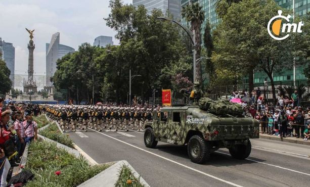 Desfile militar 2024. Conoce la calles que estarán cerradas este 16 de septiembre | Foto: Milenio