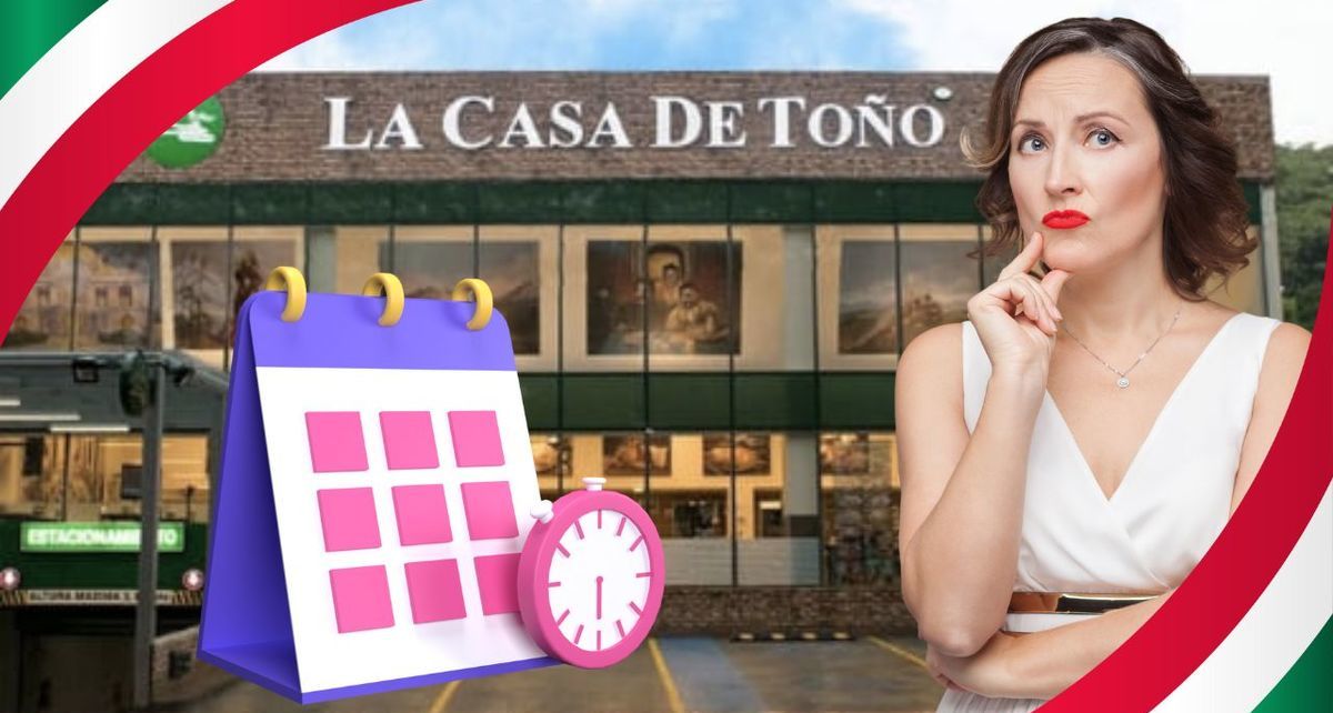 Este será el horario de "La Casa de Toño" para el 15 y 16 de septiembre de 2025. (FOTO): Especial.