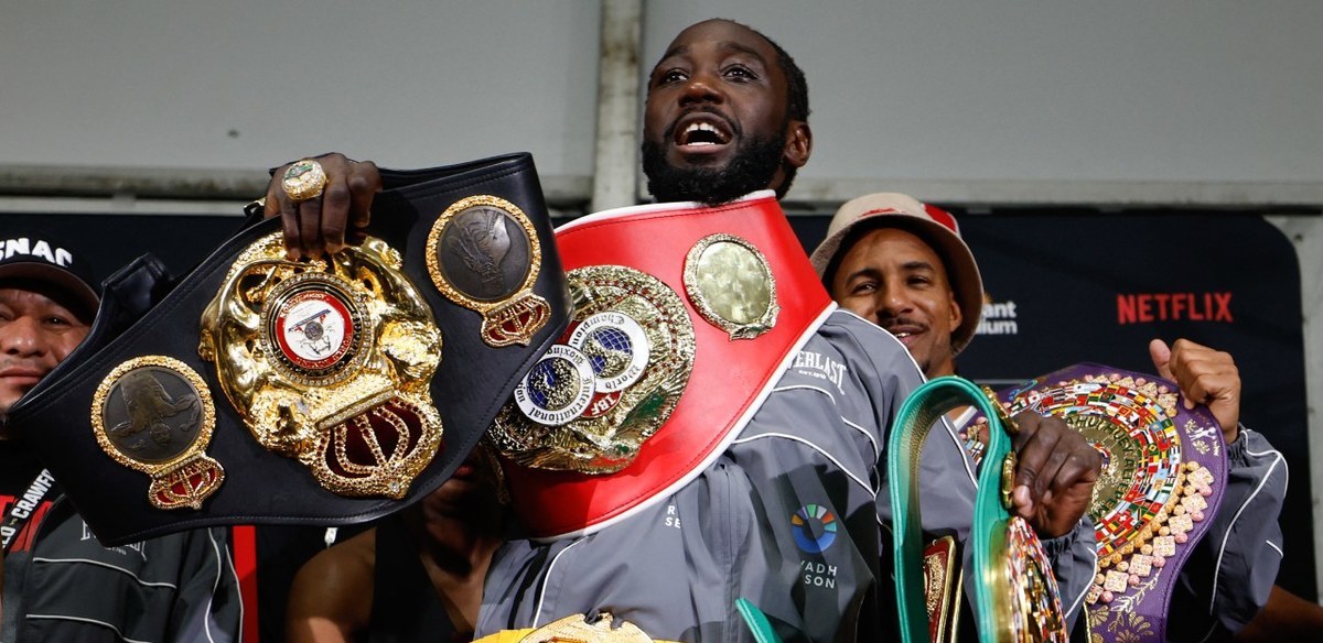 Terence Crawford es el nuevo campeón  indiscutido súper mediano (AFP)