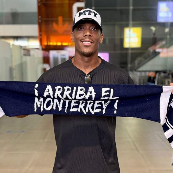 Martial ya está en Monterrey. (Foto: Rayados)