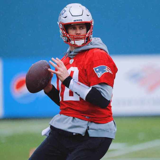 Tom Brady durante su exitosa etapa con los Pats (@TomBrady)
