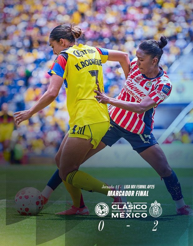 America sufrio una dolorosa derrota ante Chivas el pasado fin de semana. Foto: AmericaFemenil