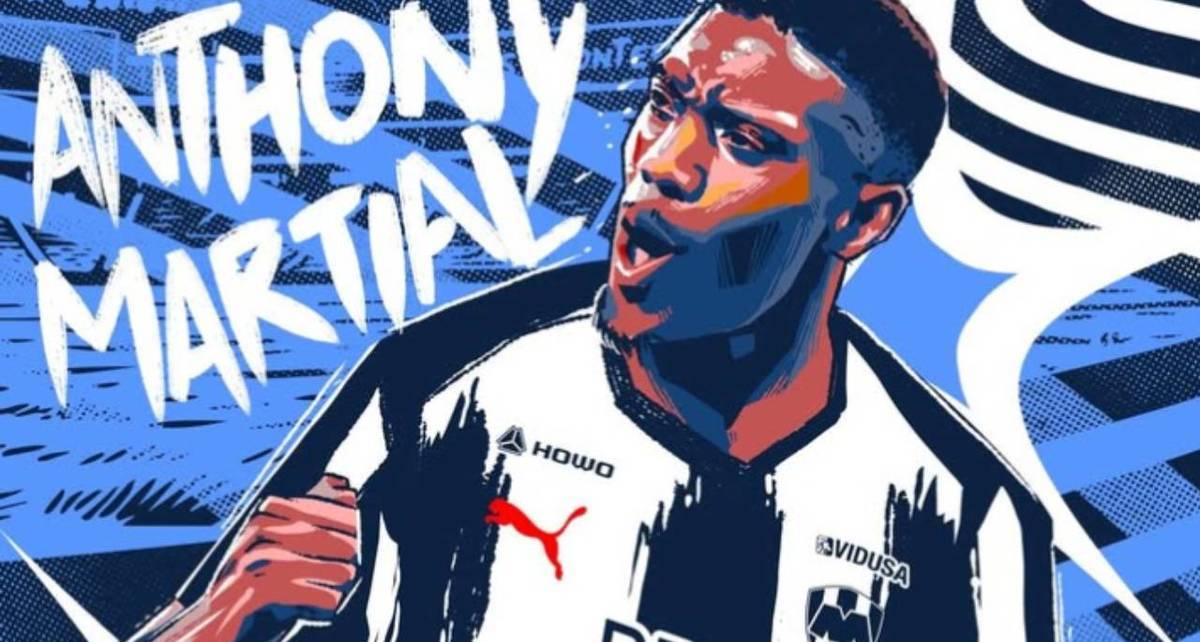 Anthony Martial, nuevo jugador de Monterrey (@Rayados)