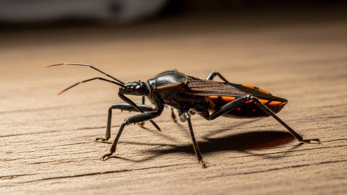 Las heces de la chinche besucona son las encargadas de transmitir la enfermedad de chagas / IA Studio