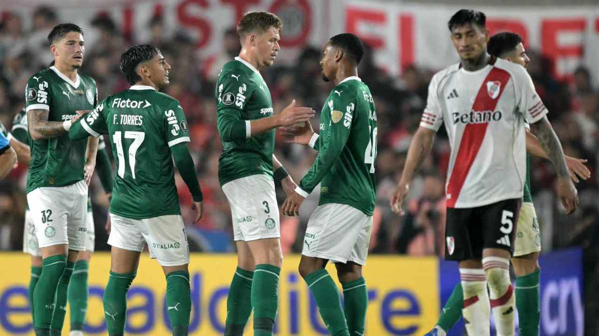 Palmeiras tiene un pie en Semifinales (AFP)